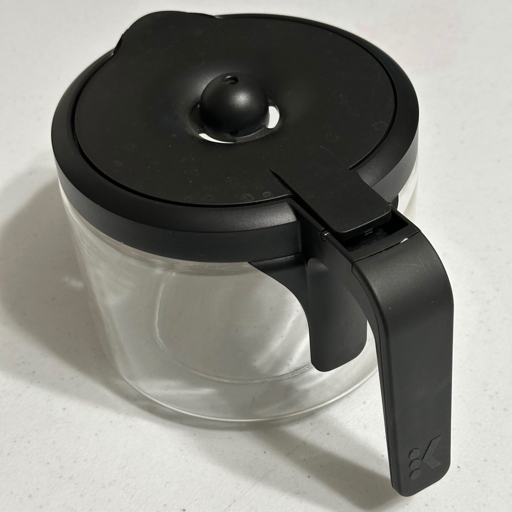 Keurig K-Duo 12-Cup Replacement Glass Coffee Carafe‎ Black Handle Clear OEM